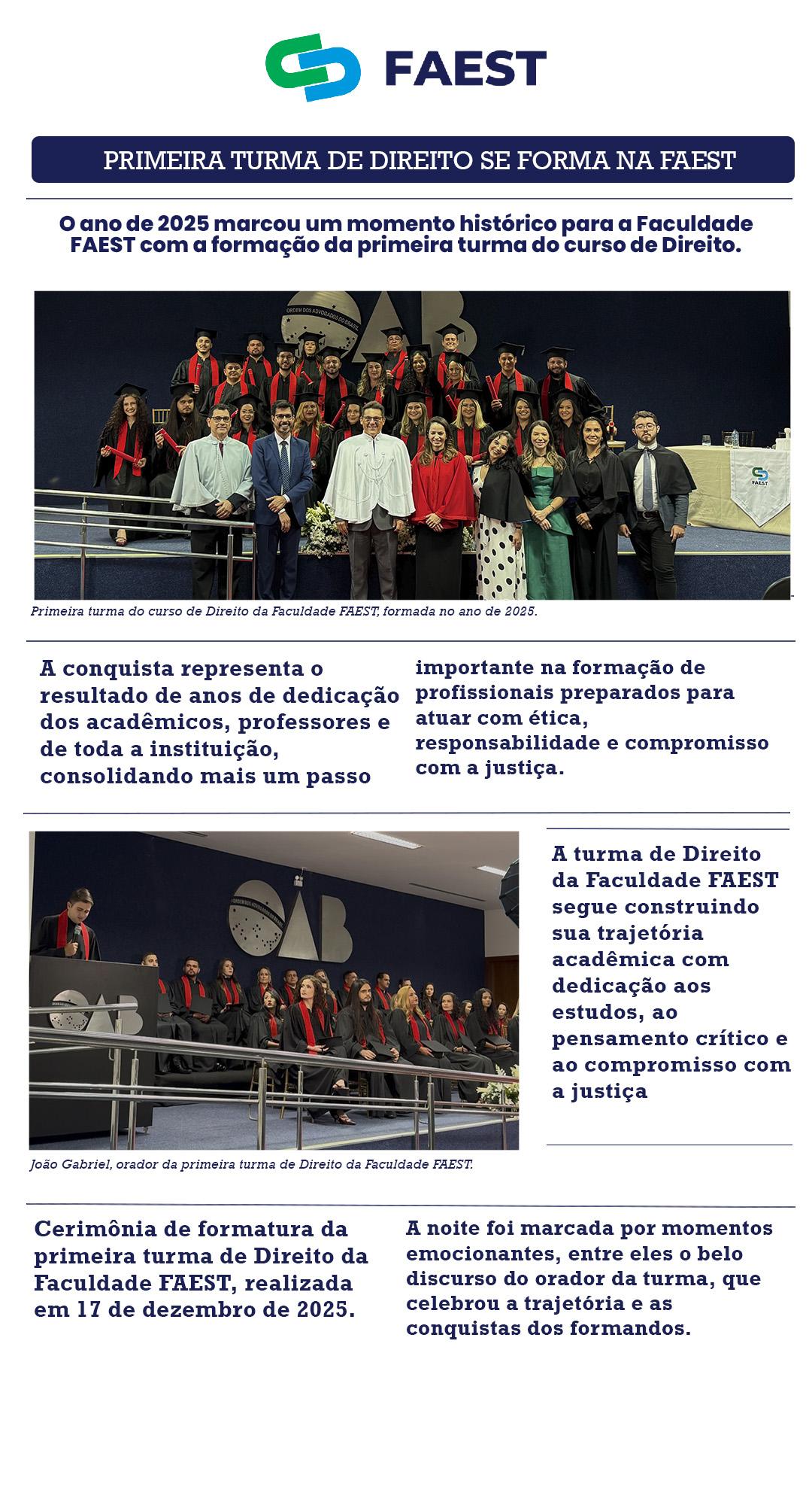 1° Turma de direito 